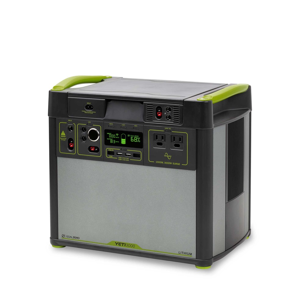 goal-zero-yeti-3000-lithium-portable-power-station-with-wifi-open-box-3075wh-bac image 2