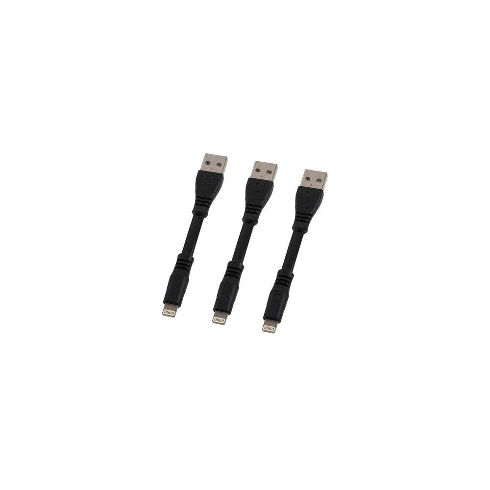 goal-zero-usb-to-lightning-cable-3-pack-4-inch-short-charging-cords image 1