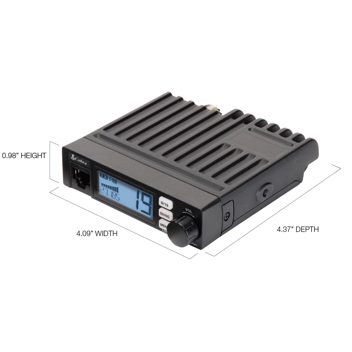 cobra-19-mini-am-fm-cb-radio-with-color-lcd-display-rf-gain-auto-squelch-auto-po image 4