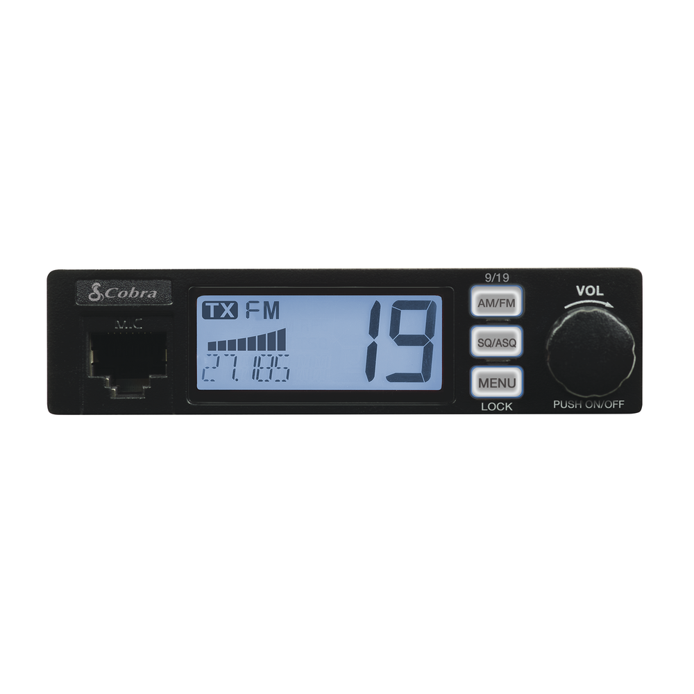 cobra-19-mini-am-fm-cb-radio-with-color-lcd-display-rf-gain-auto-squelch-auto-po image 2