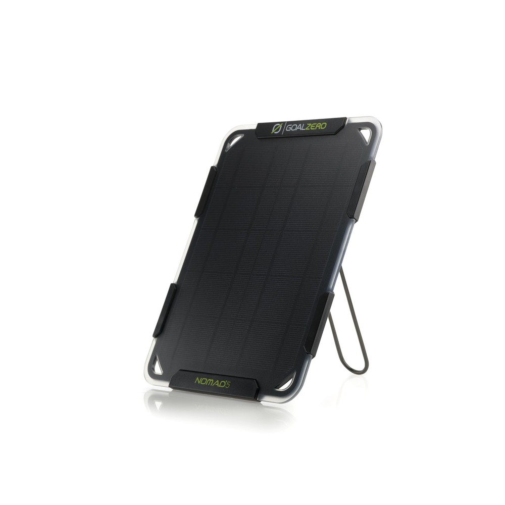 goal-zero-guide-12-nomad-5-solar-charging-kit-2-500mah-rechargeable-battery-pack image 3
