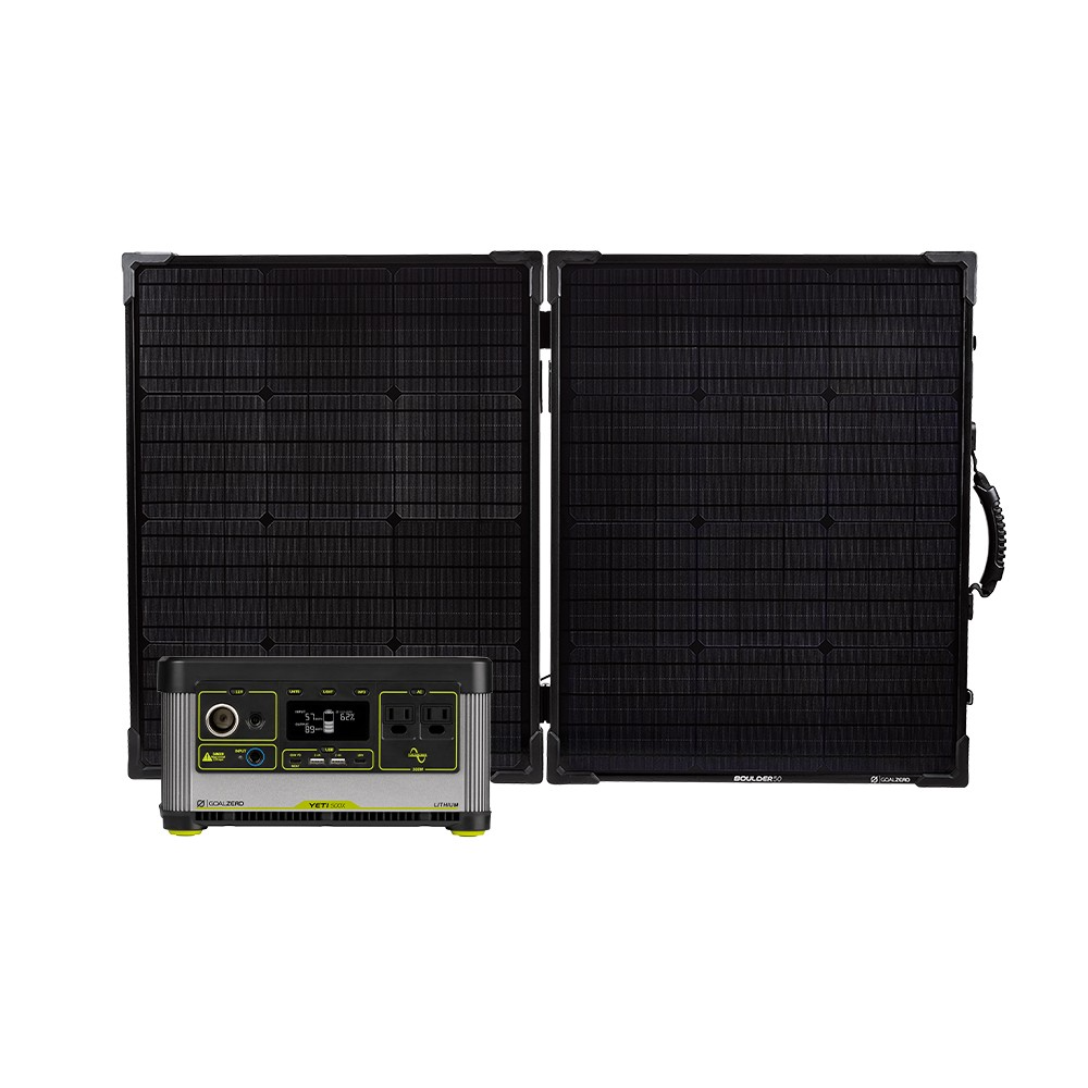 goal-zero-yeti-500x-boulder-100-briefcase-solar-generator-kit-507wh-portable-pow image 1