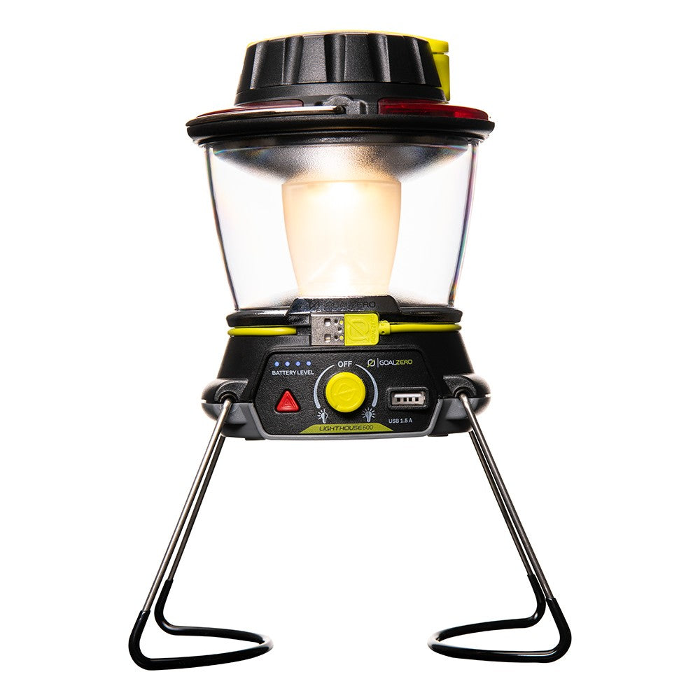 goal-zero-lighthouse-600-lantern-open-box-600-lumen-multi-directional-led-campin image 1