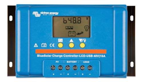 victron-energy-bluesolar-pwm-lcd-usb-48v-10a-solar-charge-controller-with-lcd-di image 2