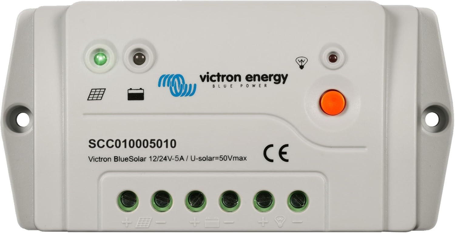 victron-energy-bluesolar-pwm-pro-12-24v-5a-solar-charge-controller-3-stage-charg image 1