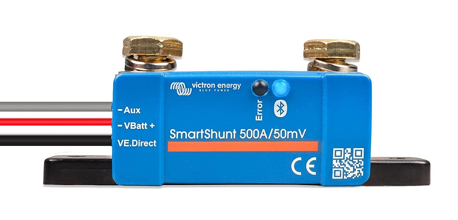 victron-energy-smartshunt-ip65-500a-bluetooth-battery-monitor-6-5-70v-waterproof image 1