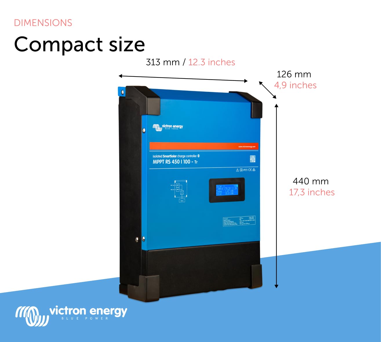 victron-energy-smartsolar-mppt-rs-450-100-solar-charge-controller-bluetooth-450v image 3