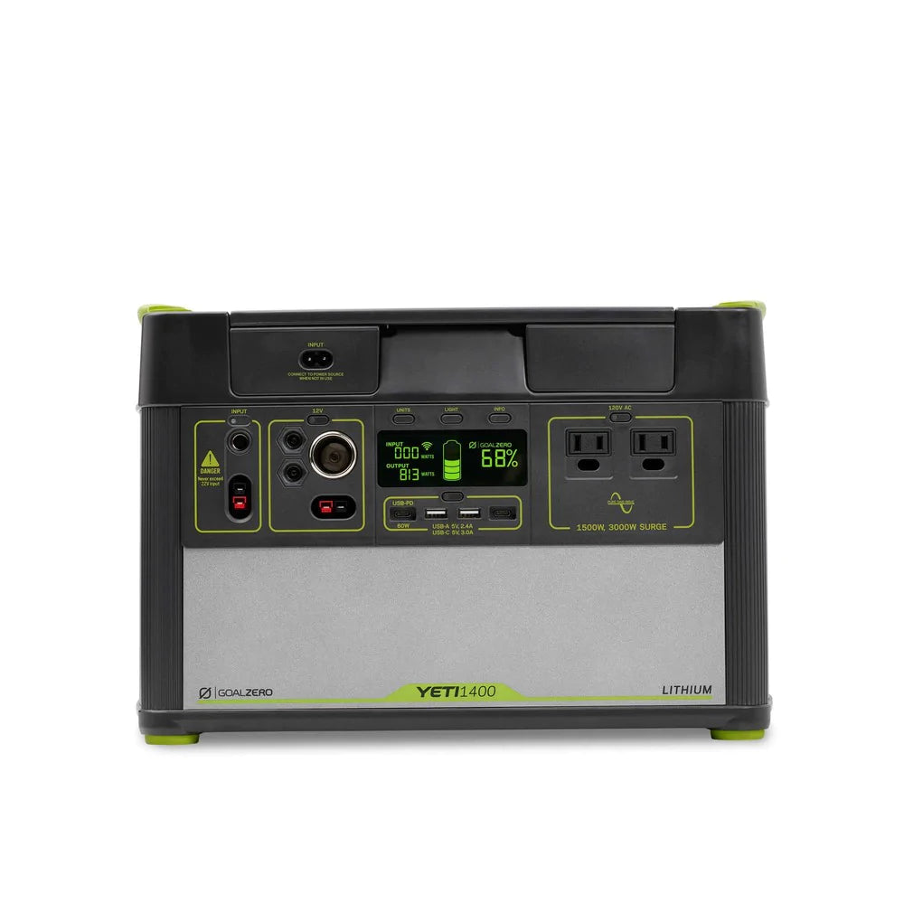 goal-zero-yeti-1400-lithium-power-station-with-wifi-open-box-1425wh-backup-batte image 1