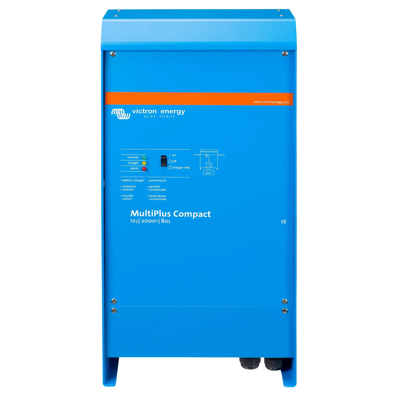 victron-energy-multiplus-compact-2000va-12v-pure-sine-wave-inverter-charger-120v image 1