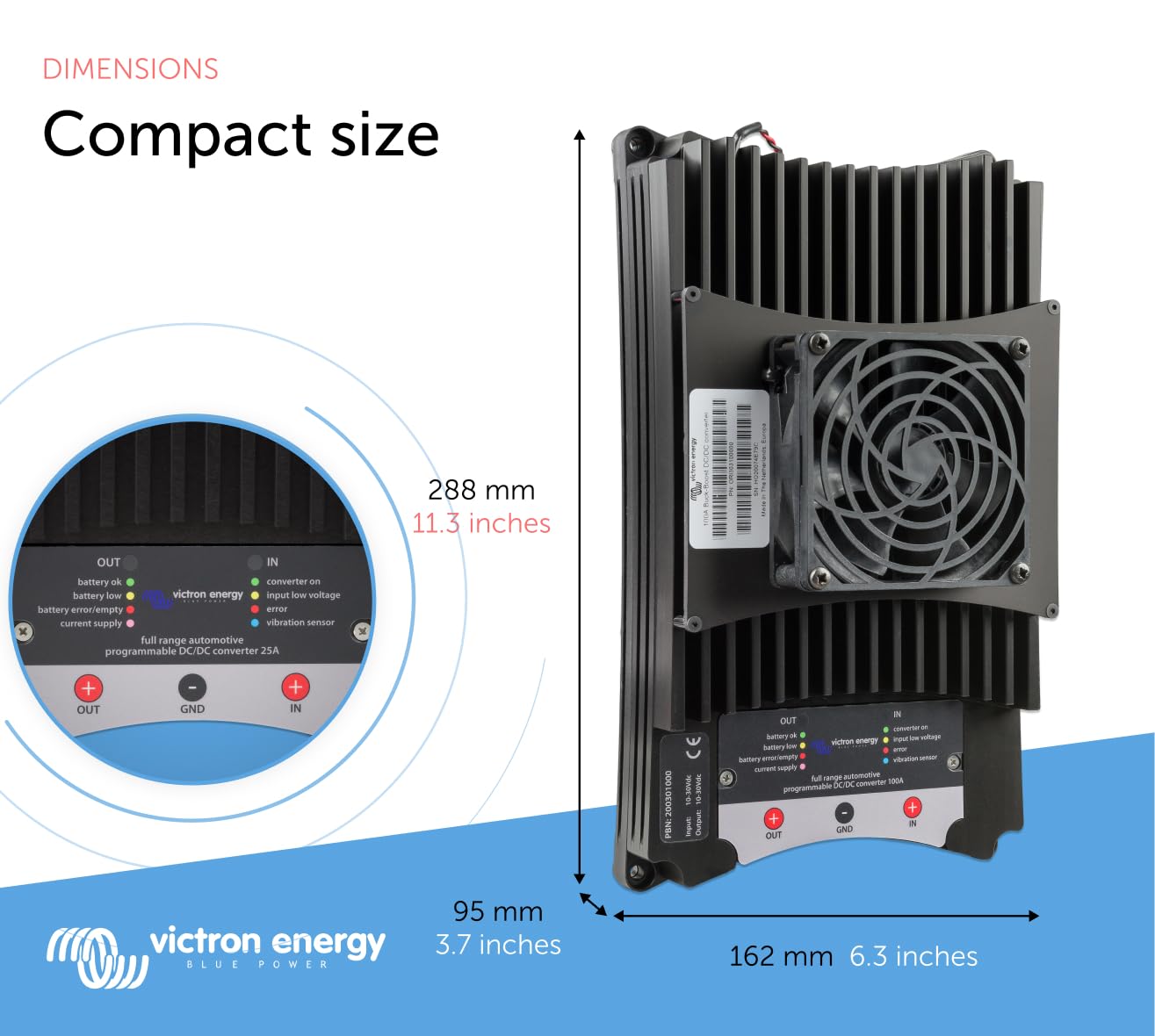 victron-energy-buck-boost-dc-dc-converter-25a-12v-24v-auxiliary-battery-charger- image 3