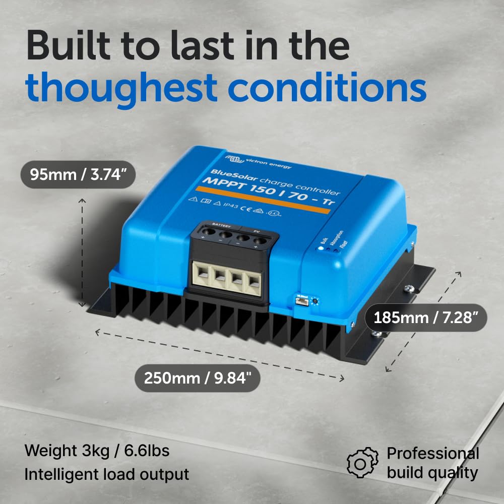 victron-energy-bluesolar-mppt-tr-150-70-solar-charge-controller-150v-voc-70a-12- image 3