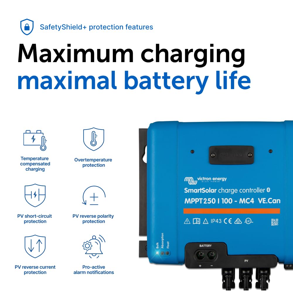 victron-energy-smartsolar-mppt-250-100-ve-can-solar-charge-controller-bluetooth- image 7