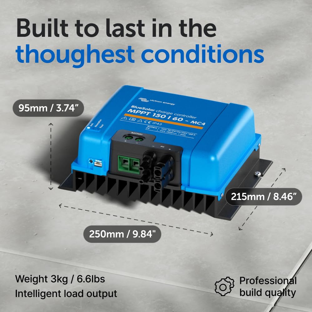 victron-energy-bluesolar-mppt-150-60-solar-charge-controller-150v-60a-mc4-compat image 3