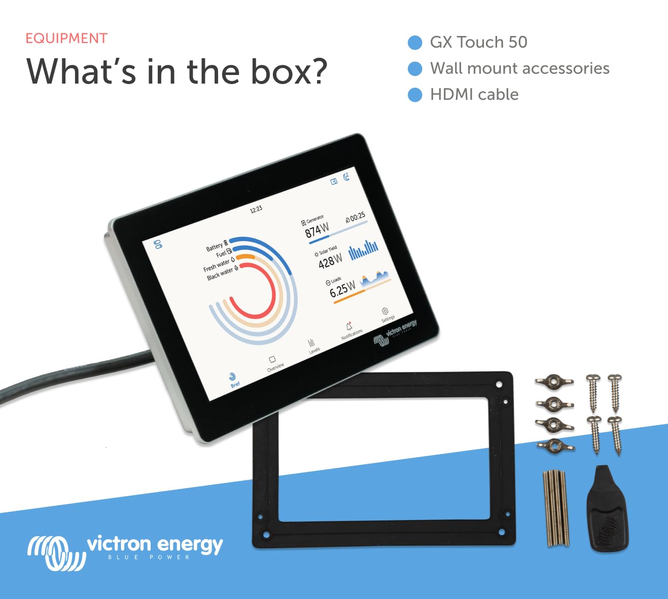 victron-energy-gx-touch-50-5-inch-waterproof-touchscreen-display-for-cerbo-gx-sy image 4