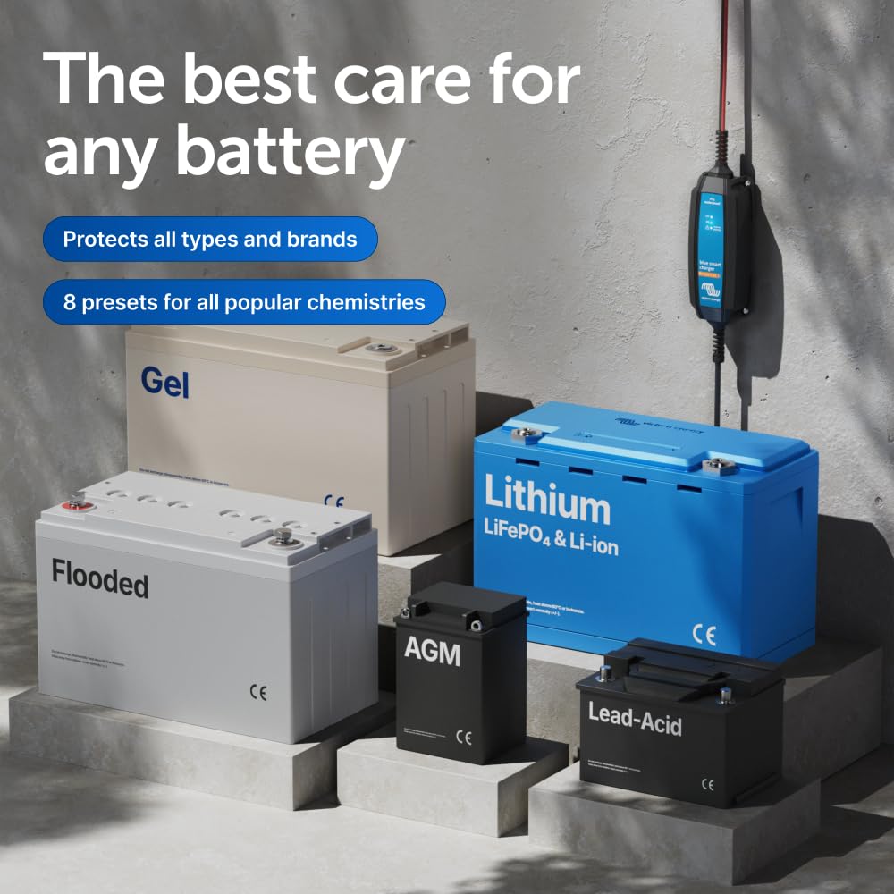 victron-energy-blue-smart-ip65-6v-12v-1-1a-waterproof-trickle-battery-charger-wi image 7