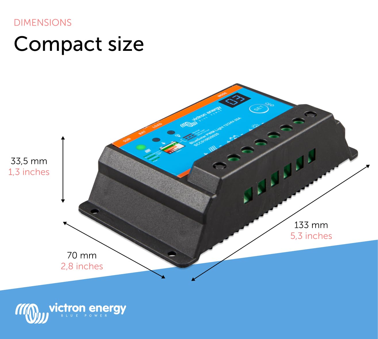 victron-energy-bluesolar-pwm-light-12-24v-20a-solar-charge-controller-with-load- image 3