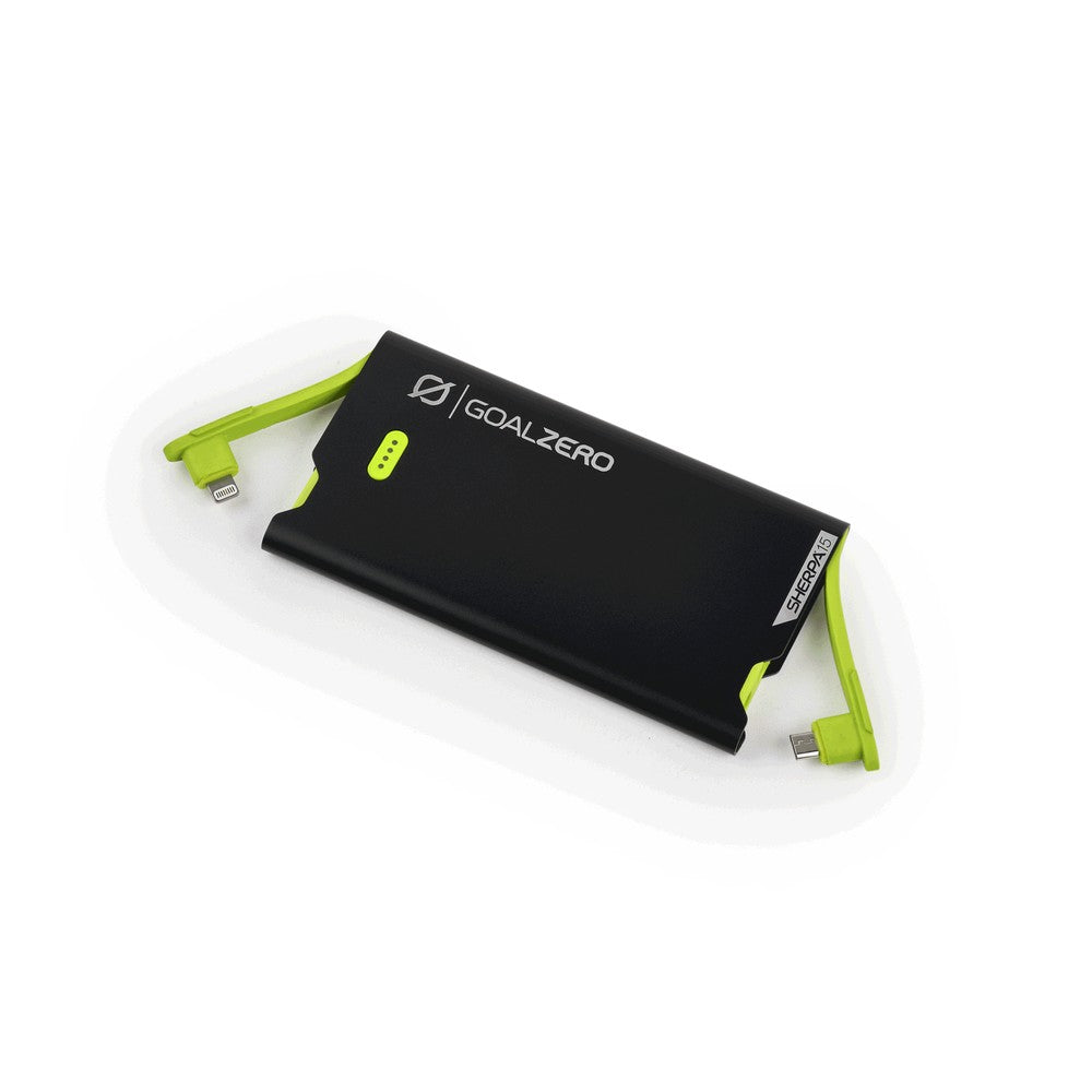 goal-zero-sherpa-15-power-bank-micro-lightning-3-870mah-slim-aluminum-charger-wi image 2