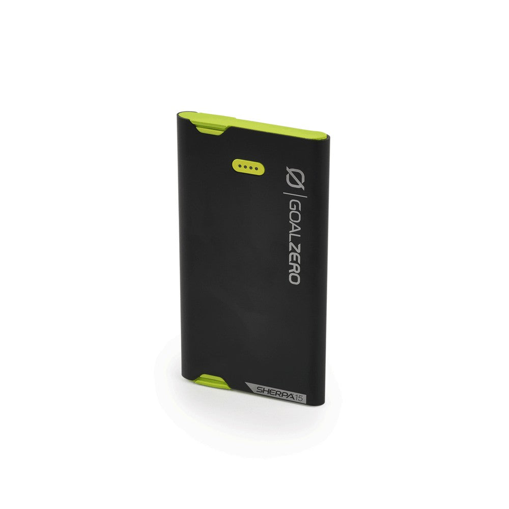 goal-zero-sherpa-15-power-bank-micro-usb-c-3-870mah-slim-aluminum-charger-with-b image 2