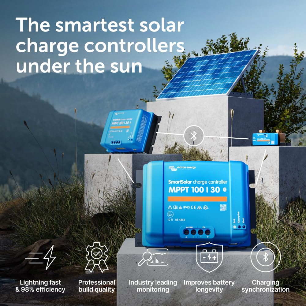 victron-energy-smartsolar-mppt-100-30-12-24v-solar-charge-controller-100v-pv-inp image 2