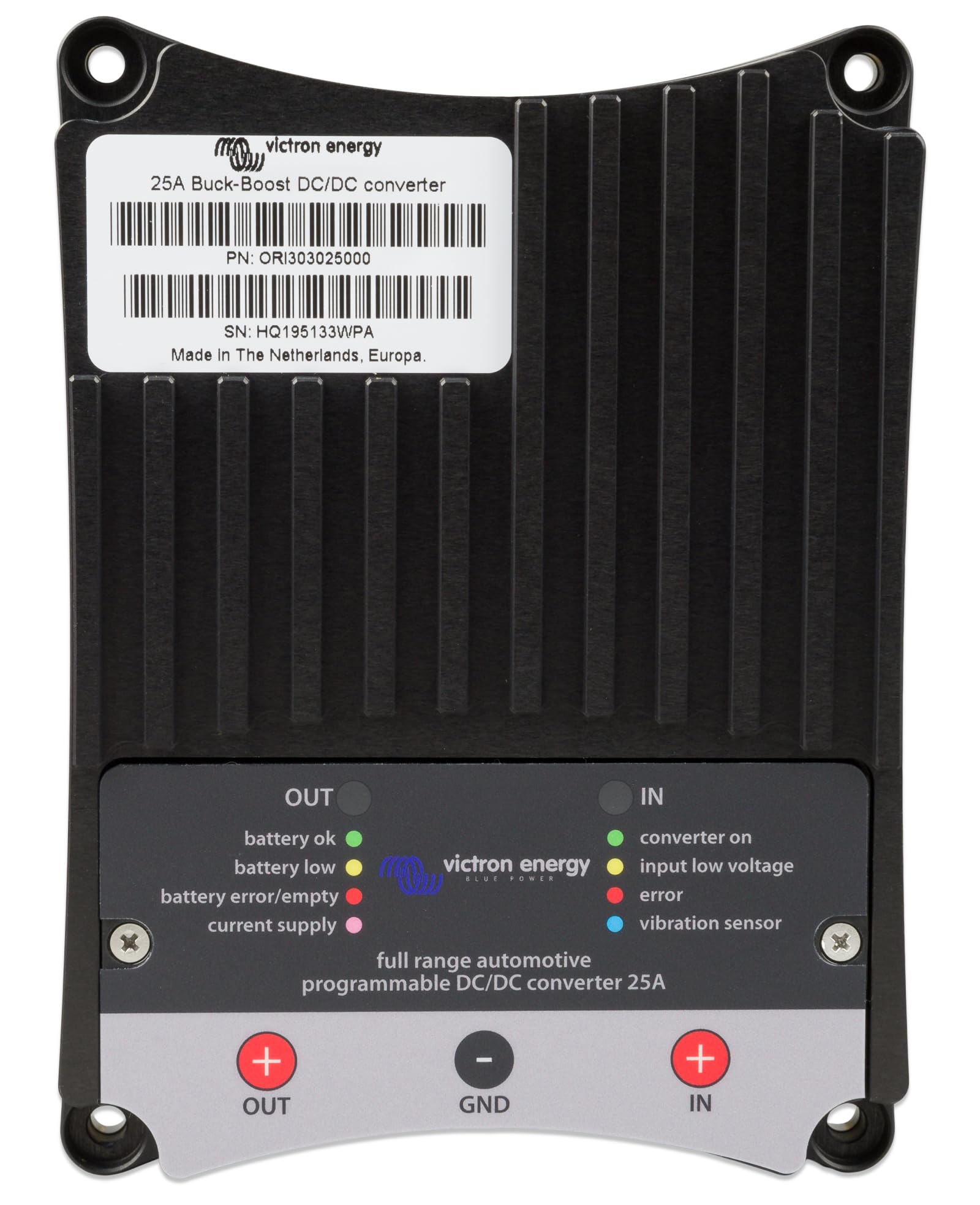 victron-energy-buck-boost-dc-dc-converter-25a-12v-24v-auxiliary-battery-charger- image 1