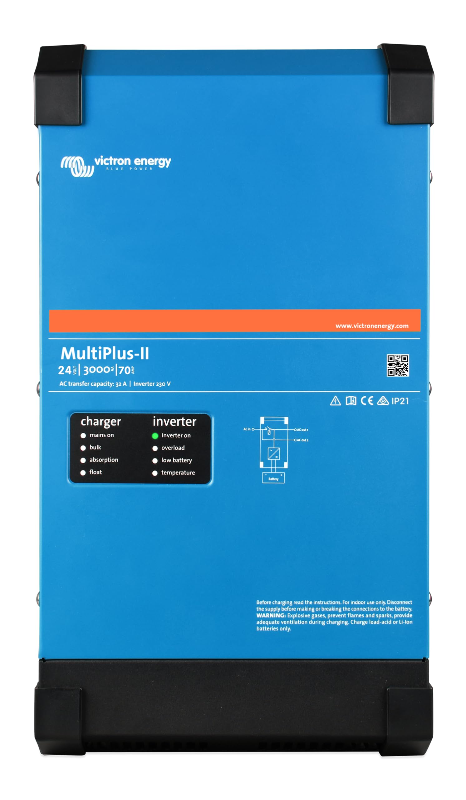 victron-energy-multiplus-ii-12-3000-120-120v-pure-sine-wave-inverter-charger-ul- image 8