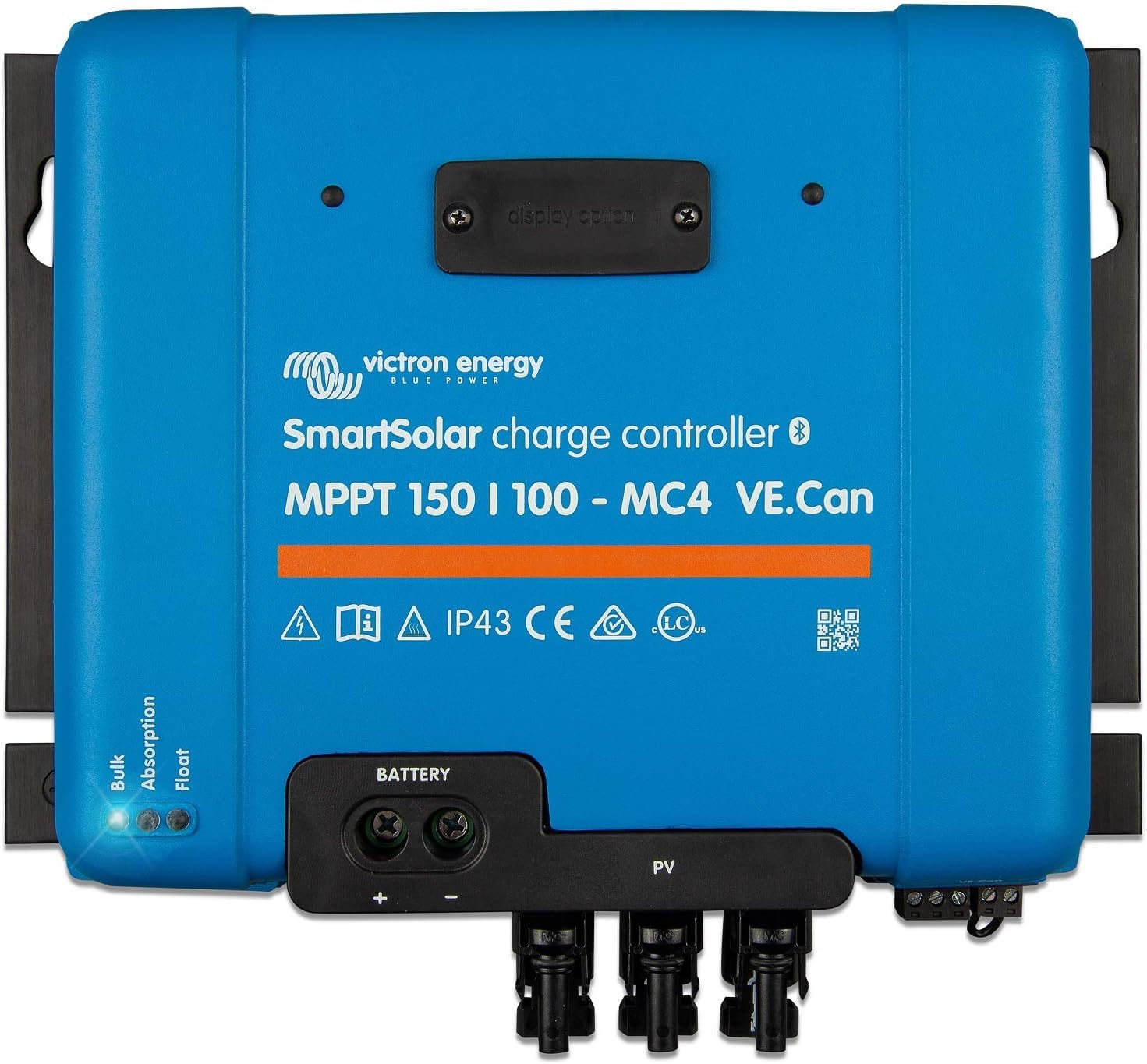 victron-energy-smartsolar-mppt-150-100-mc4-ve-can-solar-charge-controller-with-b image 1