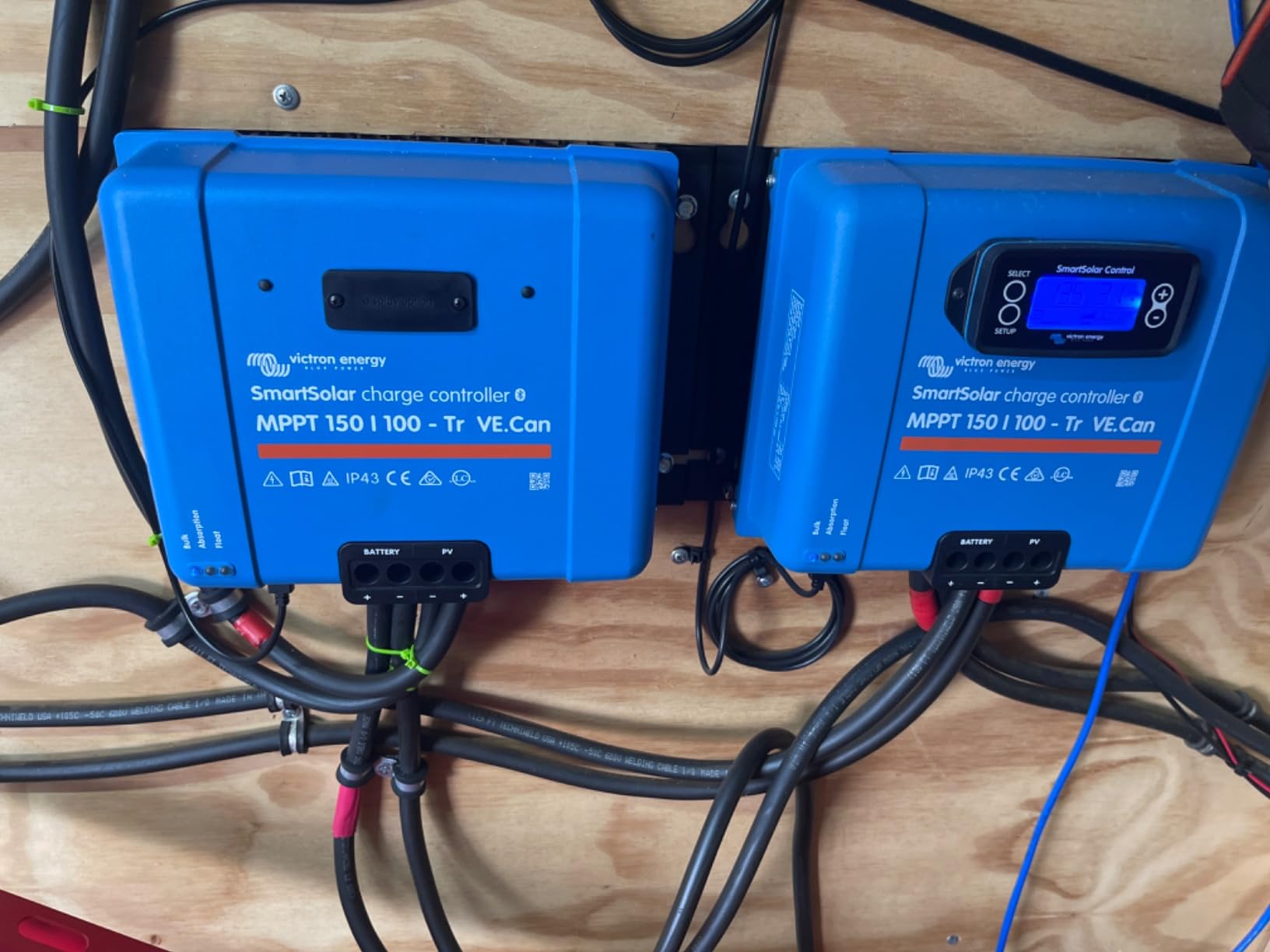 My cabin's power backbone