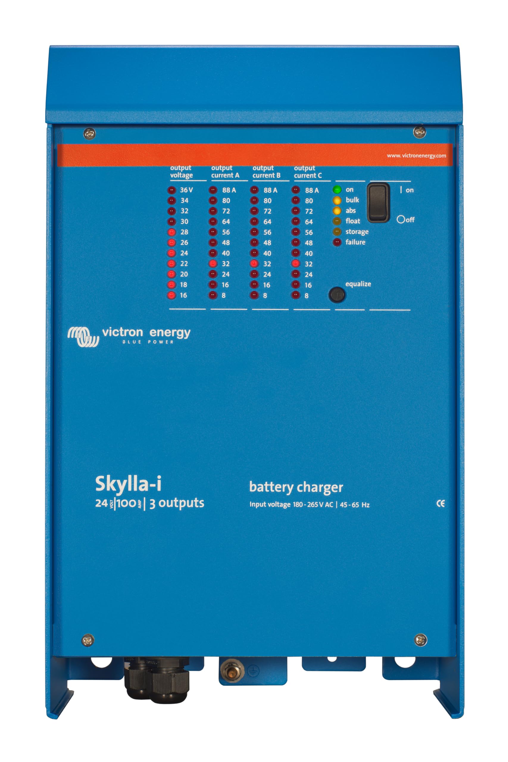 victron-energy-skylla-i-24-100-3-230v-battery-charger-24v-100a-with-3-full-curre image 1