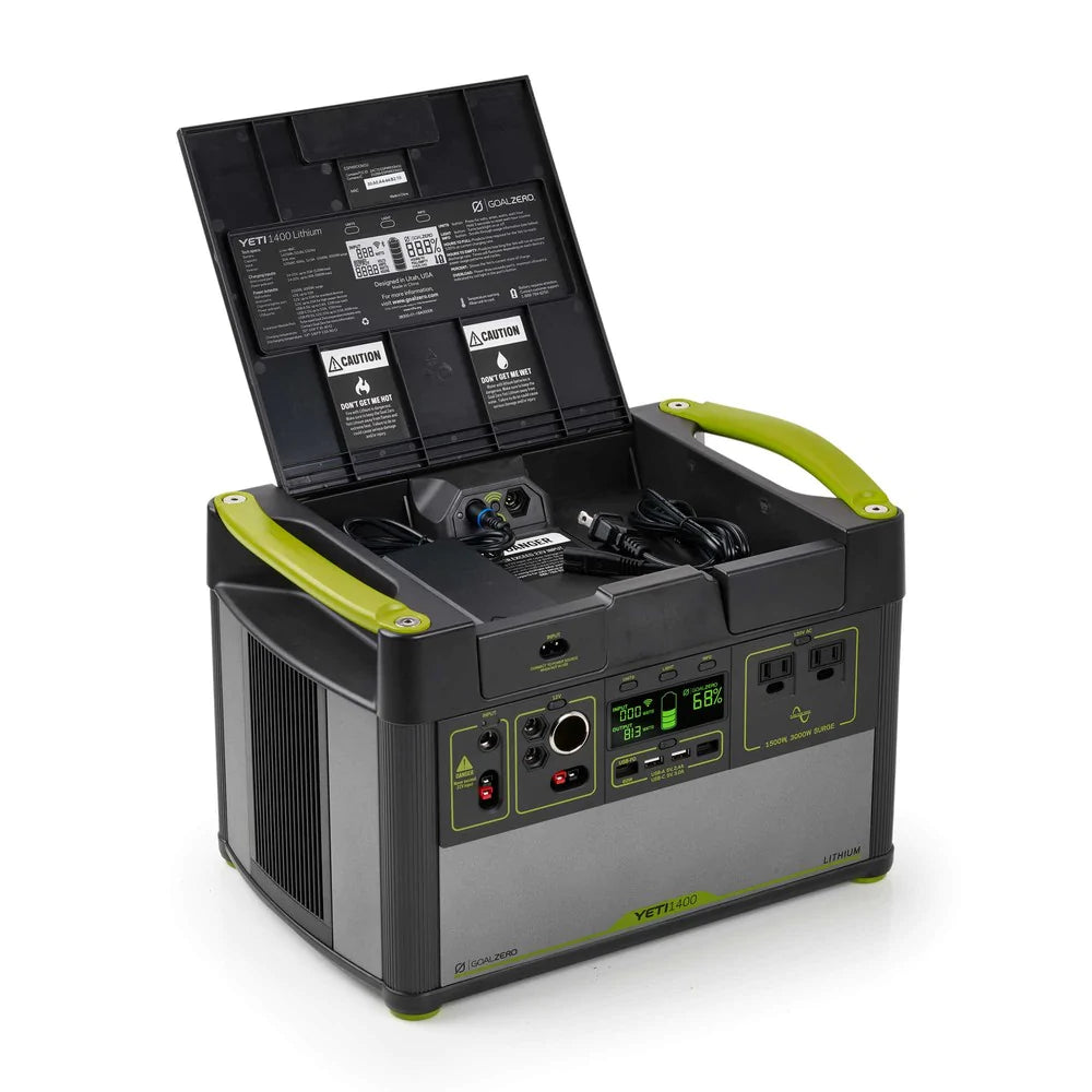 goal-zero-yeti-1400-lithium-power-station-with-wifi-open-box-1425wh-backup-batte image 2