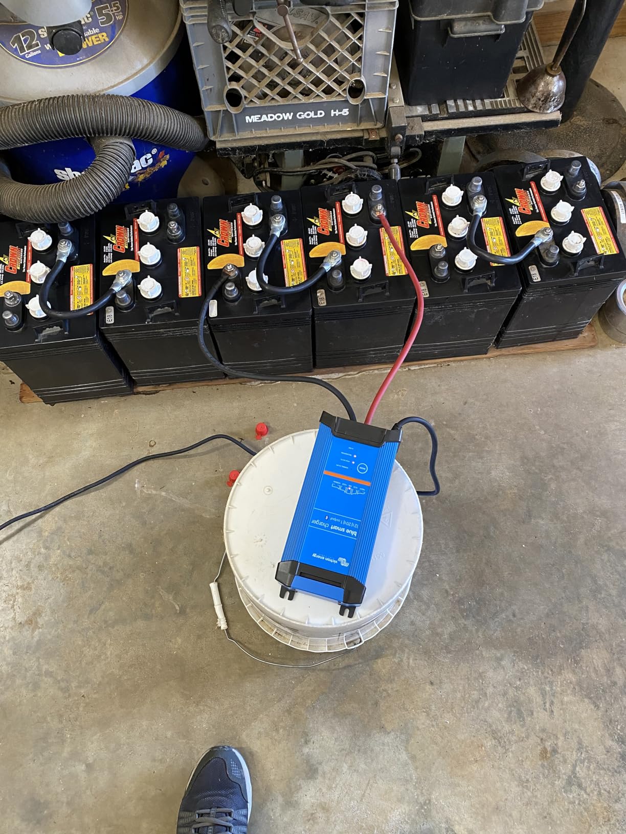 Brought my old RV batteries back