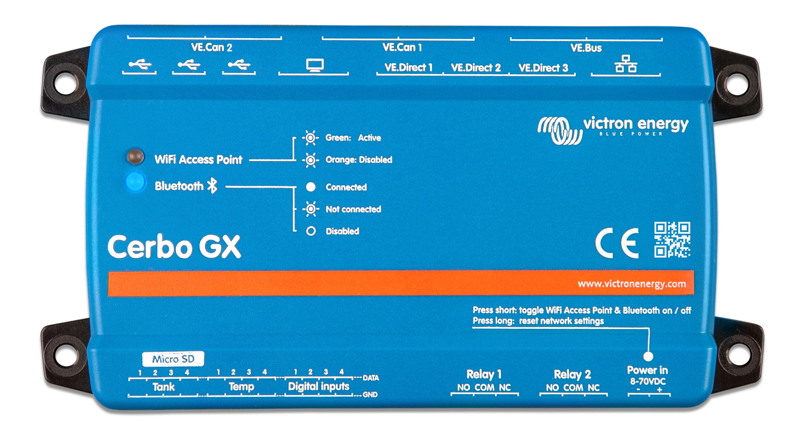 victron-energy-cerbo-gx-mk2-system-monitoring-and-control-hub-with-vrm-remote-ac image 1