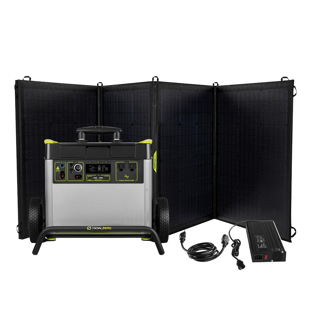 goal-zero-yeti-3000x-3-nomad-200-solar-generator-kit-3032wh-power-station-with-2 image 1