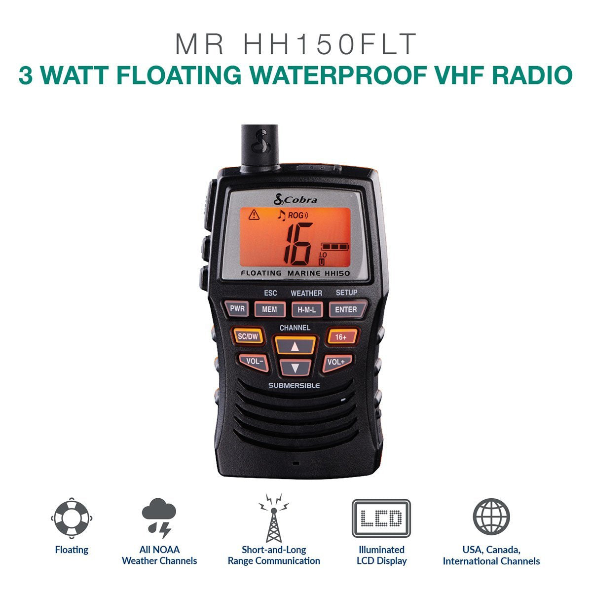 cobra-mr-hh150-flt-floating-handheld-vhf-marine-radio-with-weather-alerts-and-la image 4