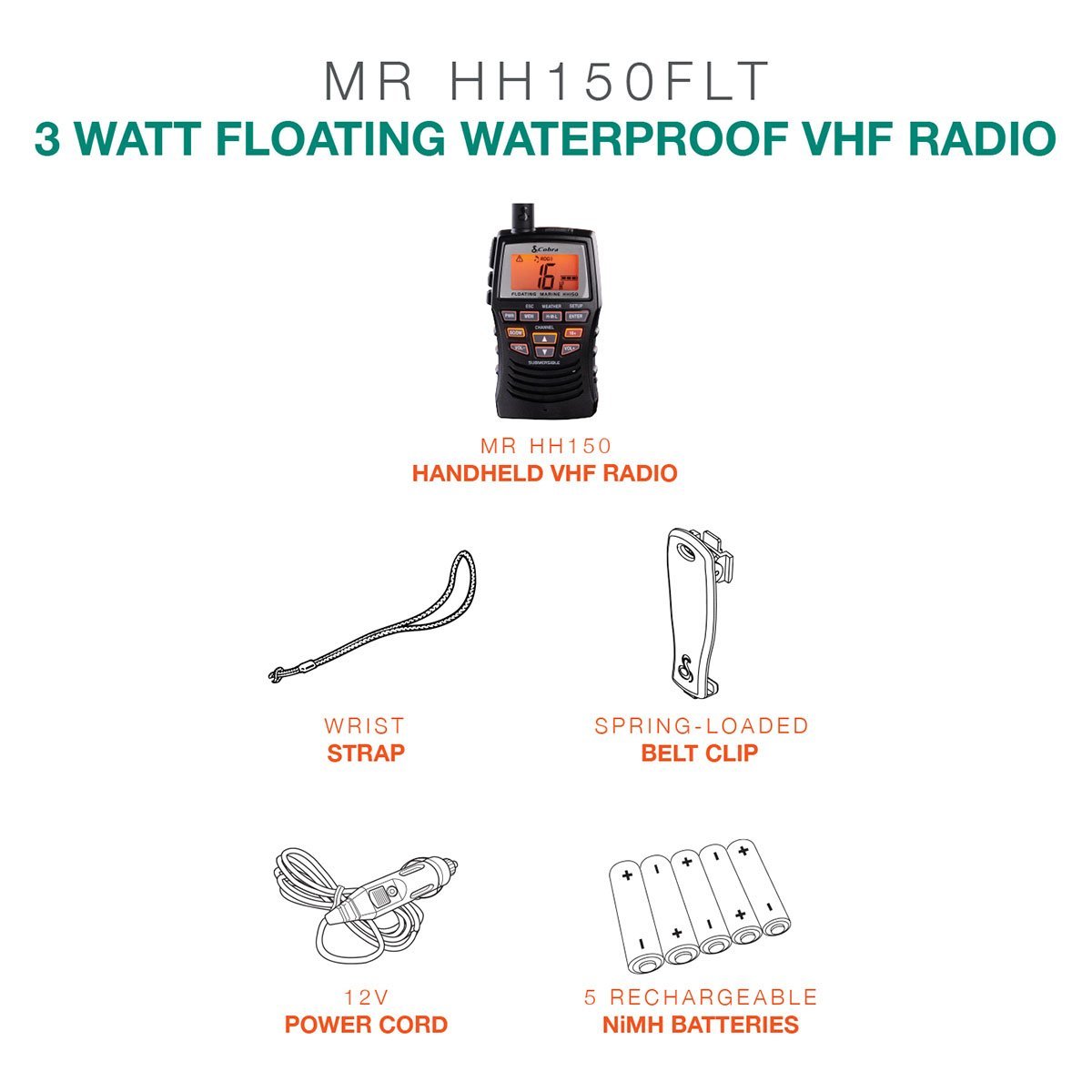 cobra-mr-hh150-flt-floating-handheld-vhf-marine-radio-with-weather-alerts-and-la image 6