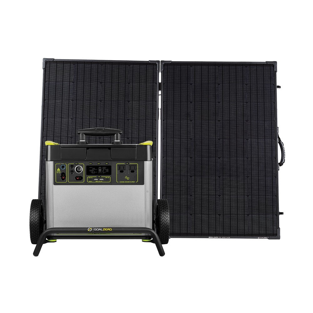 goal-zero-yeti-3000x-boulder-200-solar-generator-kit-3031wh-power-station-200w-b image 2