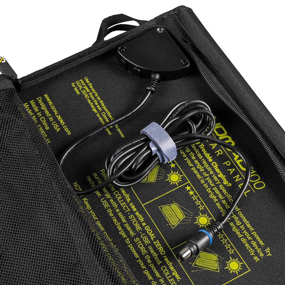 goal-zero-nomad-100-100w-foldable-solar-panel-open-box-with-built-in-yeti-chargi image 6