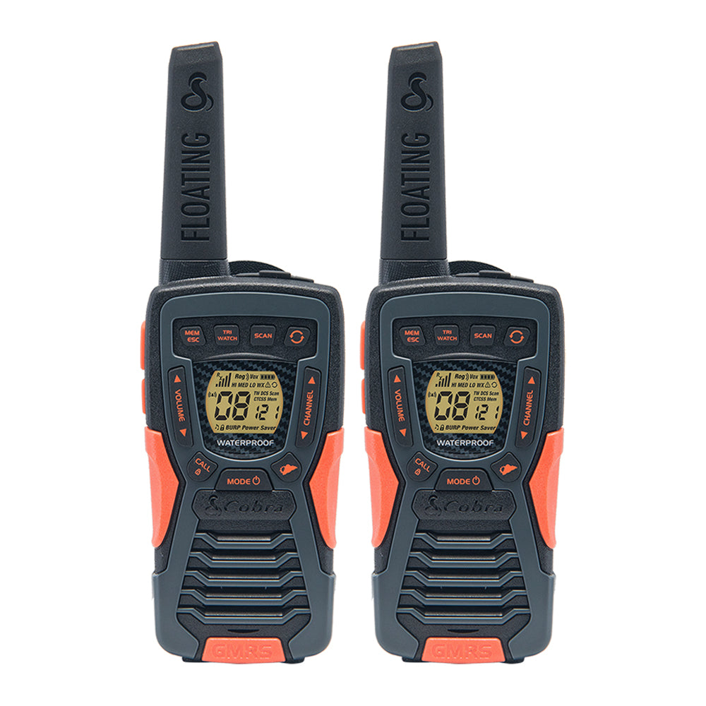 cobra-acxt1035r-flt-waterproof-floating-two-way-radio-walkie-talkie-37-mile-rang image 8