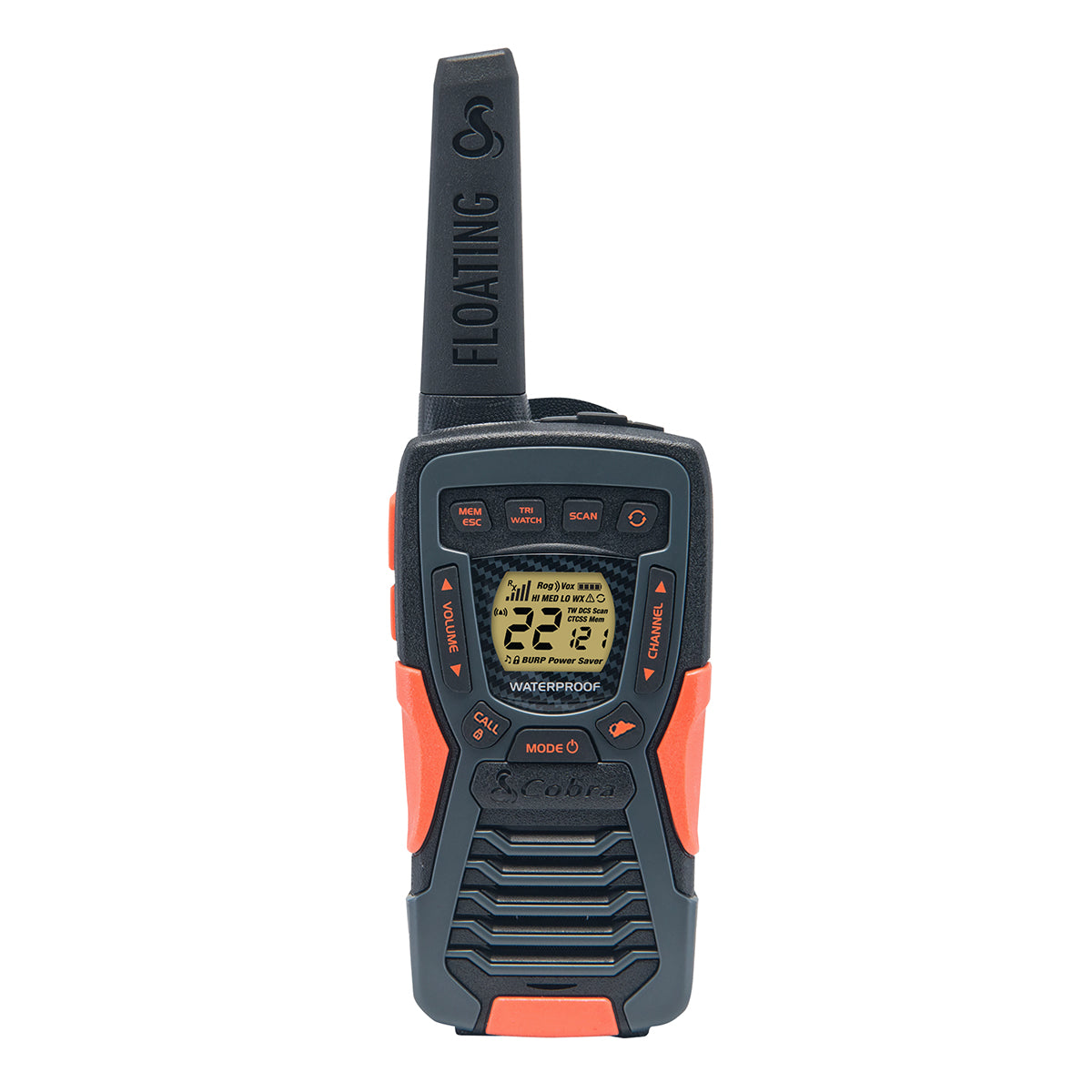 cobra-acxt1035r-flt-waterproof-floating-two-way-radio-walkie-talkie-37-mile-rang image 2