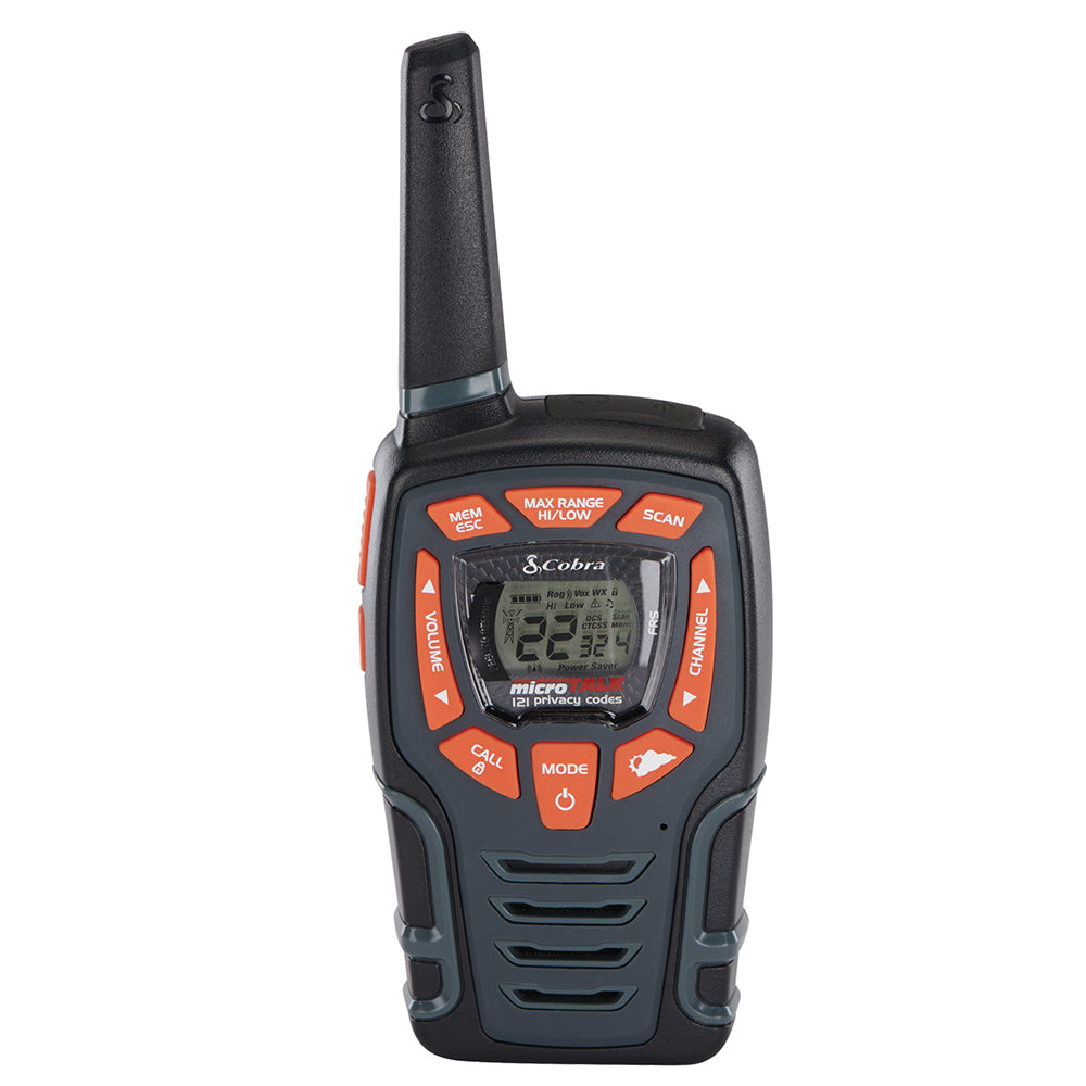 cobra-acxt545-rugged-two-way-radio-pair-28-mile-range-ipx2-water-resistant-noaa- image 1