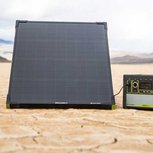 goal-zero-boulder-50-50w-rigid-solar-panel-open-box-with-tempered-glass-and-alum image 5