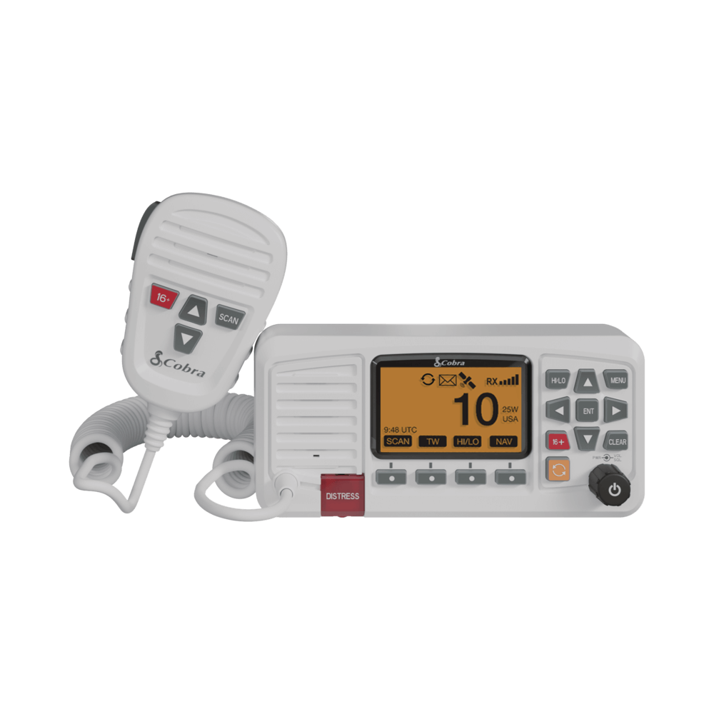 cobra-bluebound-1350-fixed-mount-marine-vhf-radio-gps-waypoint-navigation-class- image 1