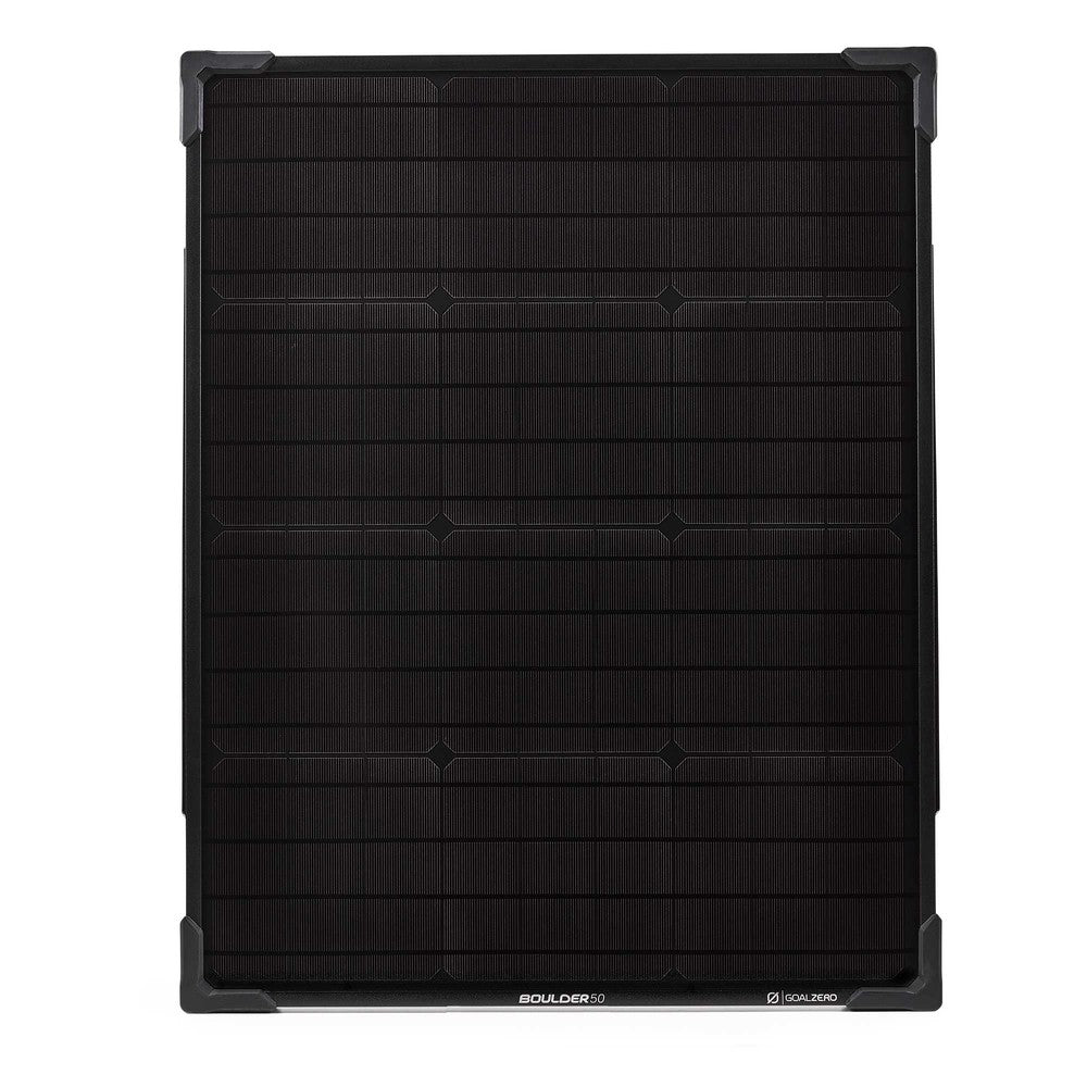 goal-zero-boulder-50-50w-rigid-solar-panel-open-box-with-tempered-glass-and-alum image 3