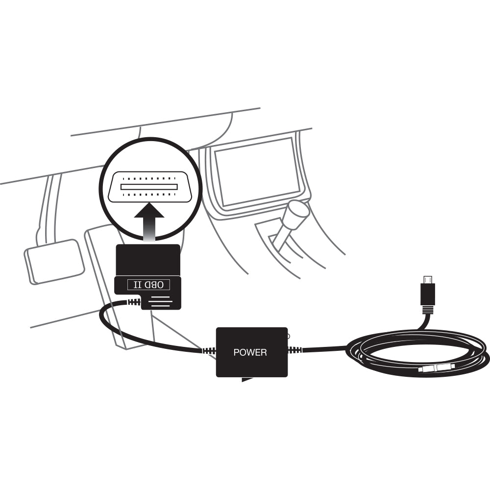 cobra-easy-hardwire-kit-obdii-to-micro-usb-dash-cam-power-cable-ca-microobd-003 image 1