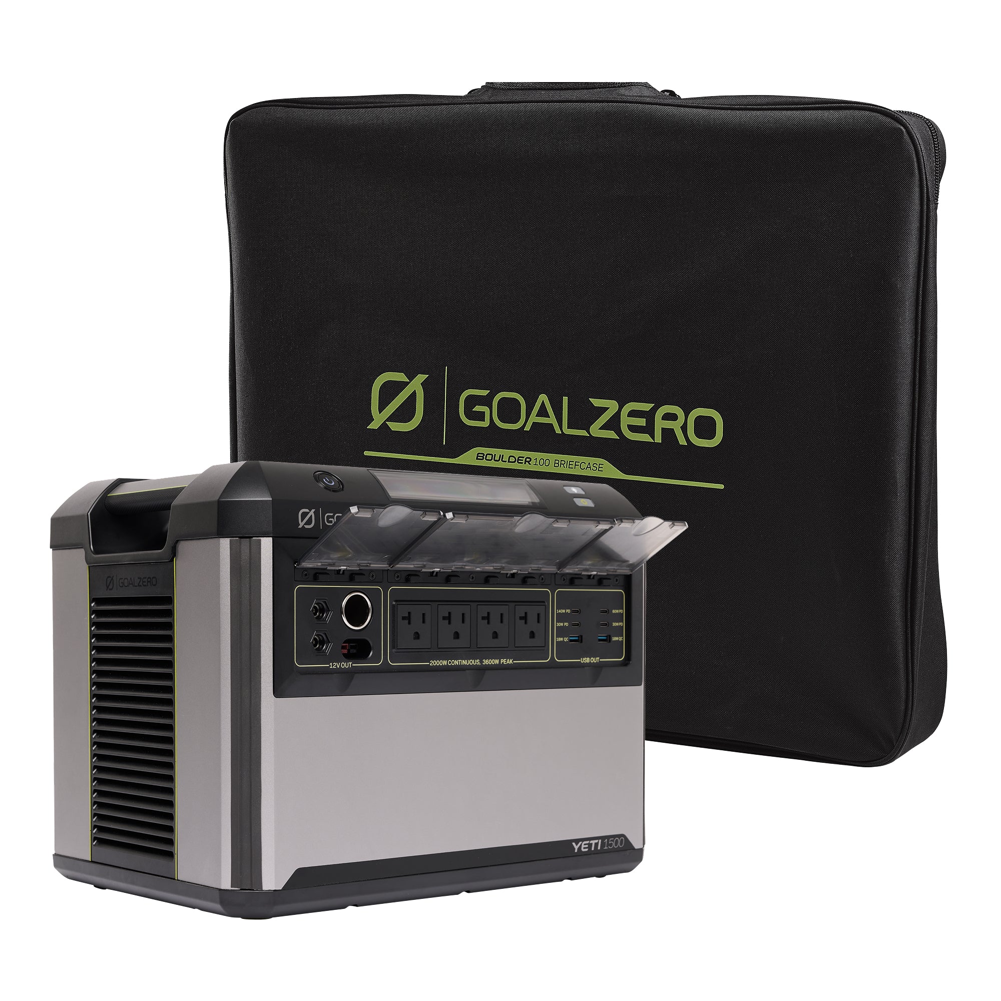 goal-zero-yeti-1500-boulder-100-bc-solar-generator-kit-with-2000w-inverter-and-1 image 2
