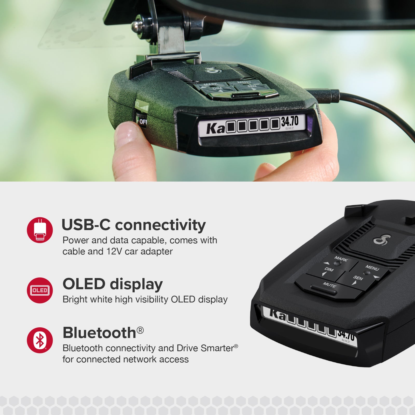 cobra-rad-490i-radar-detector-with-ivt-filtering-digital-signal-processing-and-d image 3