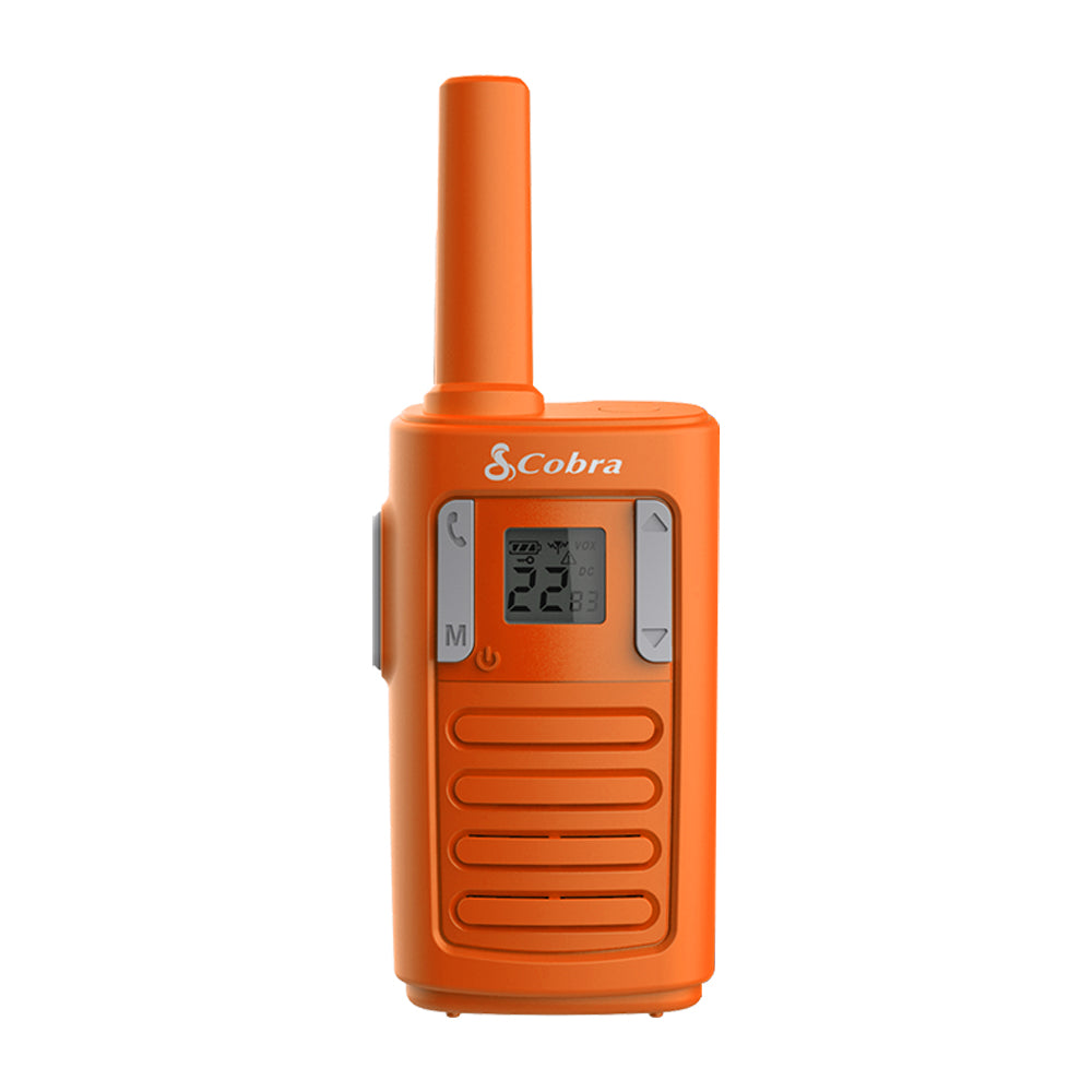 cobra-rx100-4-walkie-talkie-4-pack-16-mile-range-22-channels-weather-channels-vo image 4