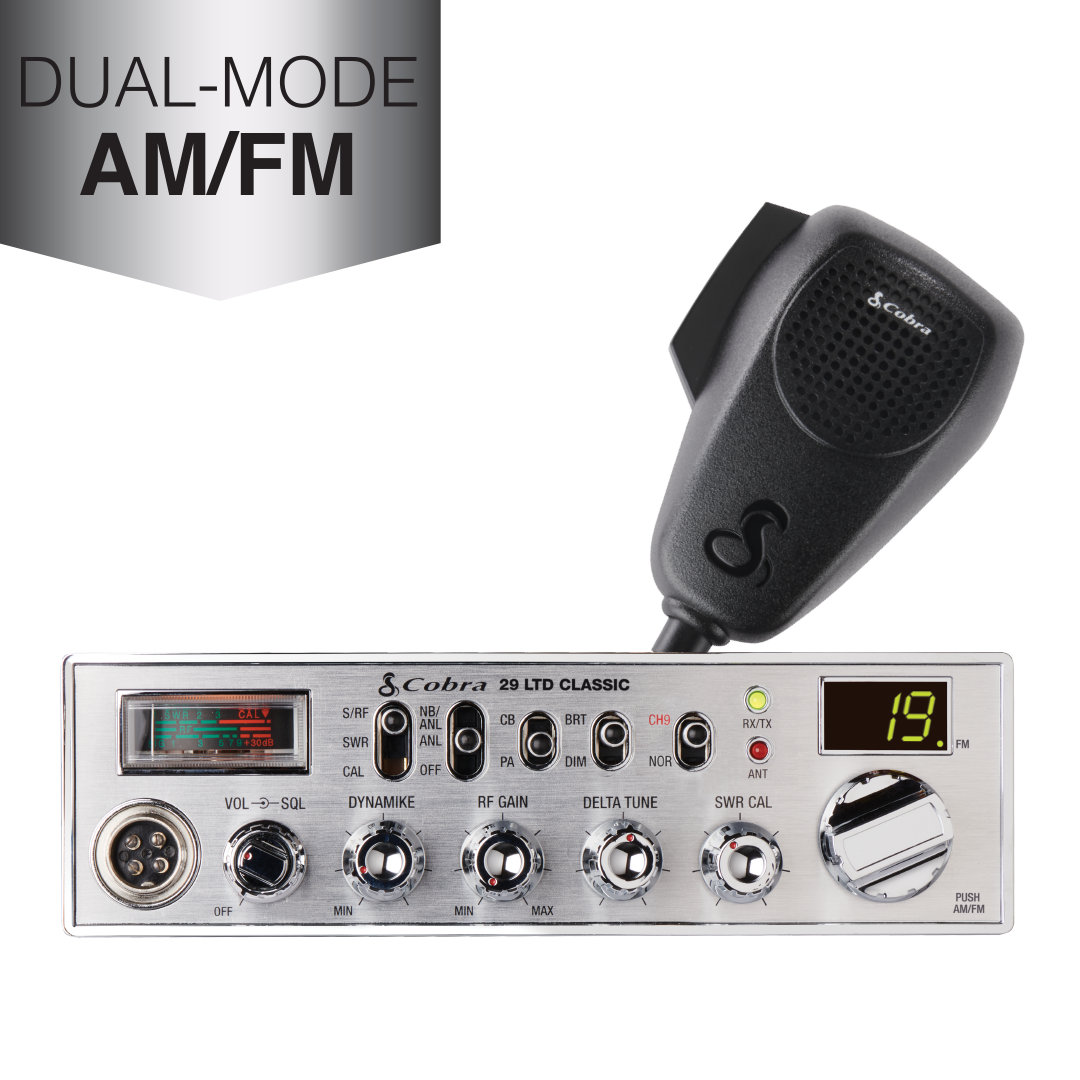 cobra-29-ltd-classic-professional-40-channel-cb-radio-with-dual-mode-am-fm image 1