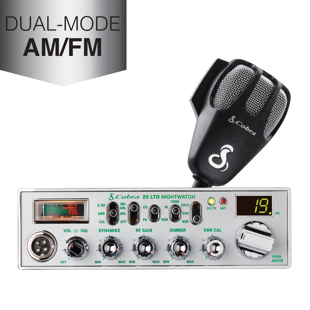 cobra-29-ltd-nw-nightwatch-cb-radio-with-dual-mode-am-fm-delta-tune-and-swr-cali image 1