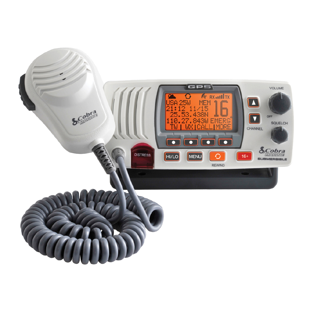 cobra-mrf77-gps-dsc-capable-fixed-mount-vhf-marine-radio-with-integrated-gps-rec image 1