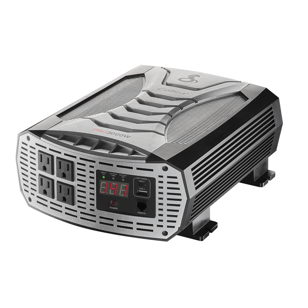 cobra-pro-3000w-professional-grade-power-inverter-with-fast-charge-usb-4-gfci-ac image 2